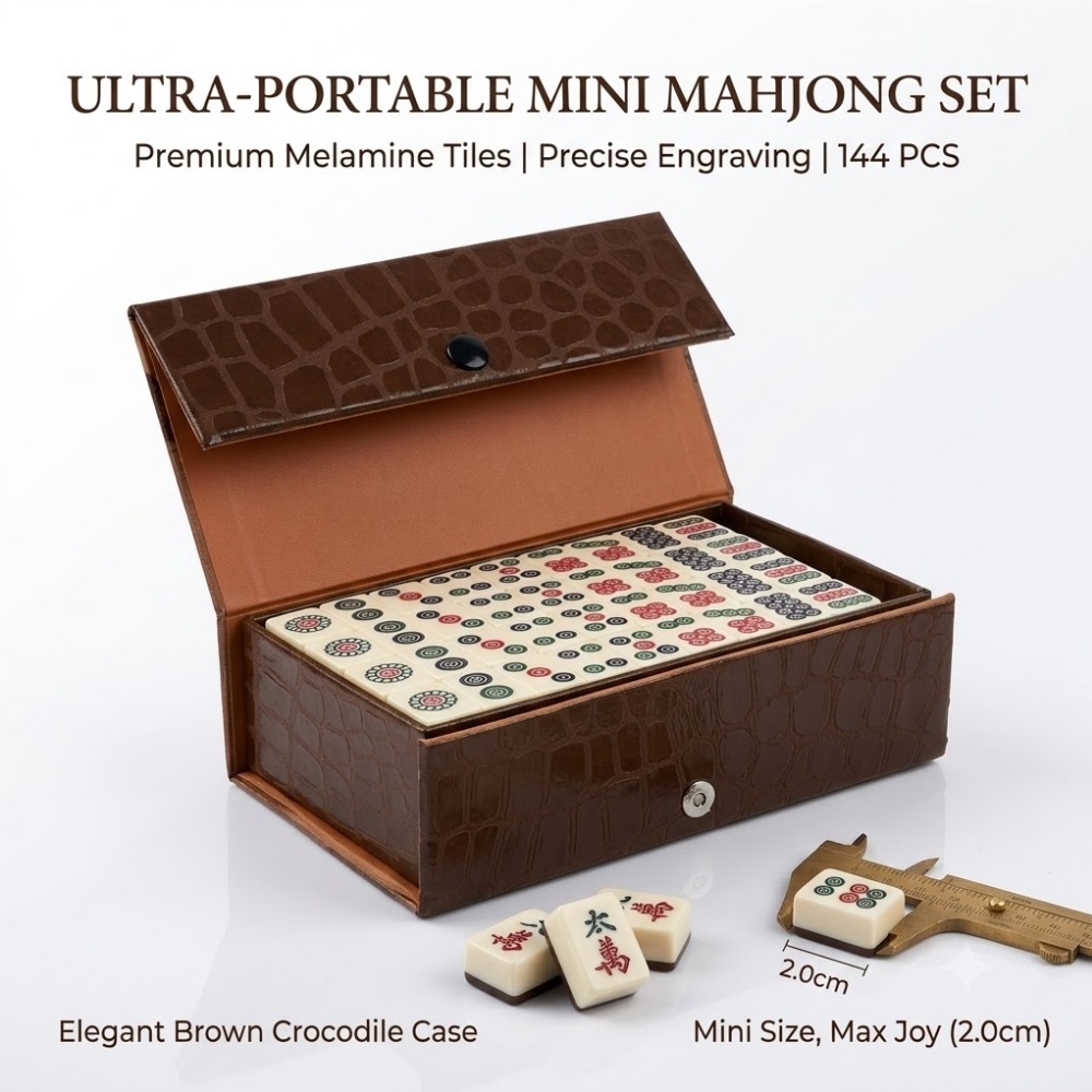 Traditional Chinese 144 Tiles  - đánh giá và giá Outdoor Camping Games