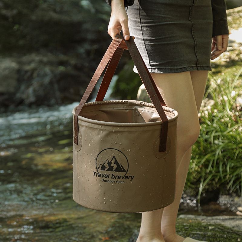 Car Folding Bucket Waterproof  - đánh giá và giá Outdoor Camping Sink