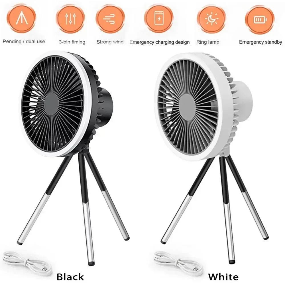 Camping Charging Fan Portable  - đánh giá và giá Outdoor Camping Fan