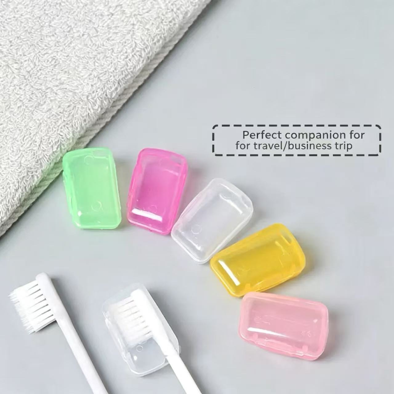 5pcs Portable Toothbrush Head  - đánh giá và giá Outdoor Camping Bathroom