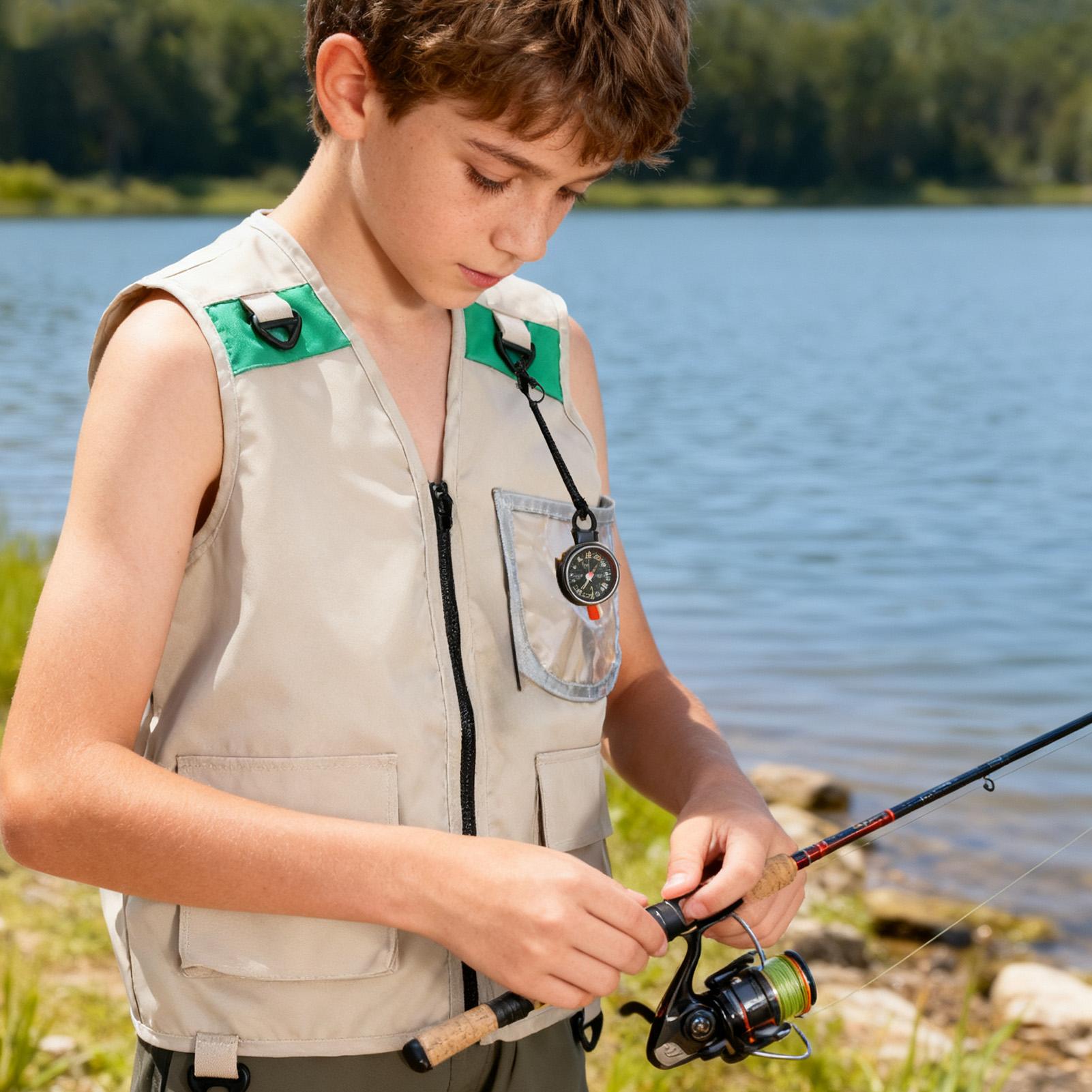 Kids Cargo Vest Sleeveless Cos - đánh giá và giá Outdoor Camping Kids Activities