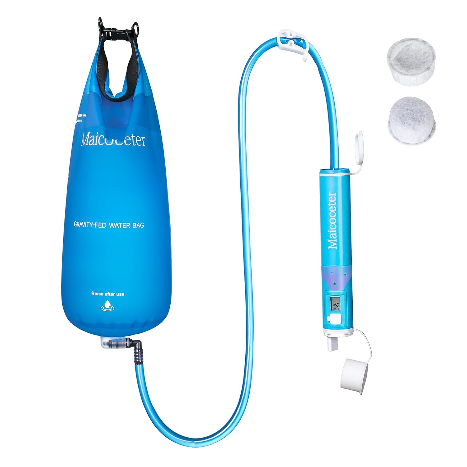 Water Filtration Straw Kit wit - đánh giá và giá Survival Kit