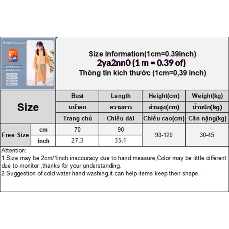 Disposable Long Kids Raincoat  - đánh giá và giá Outdoor Camping Kids Activities