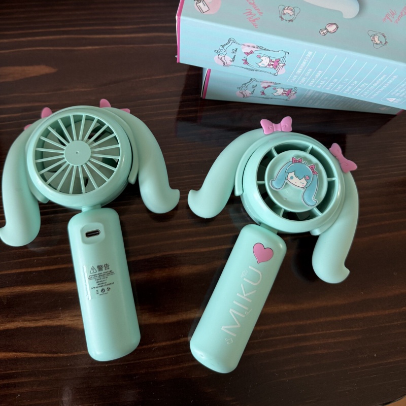 Hatsune Miku Mini Handheld Fan - đánh giá và giá Outdoor Camping Games