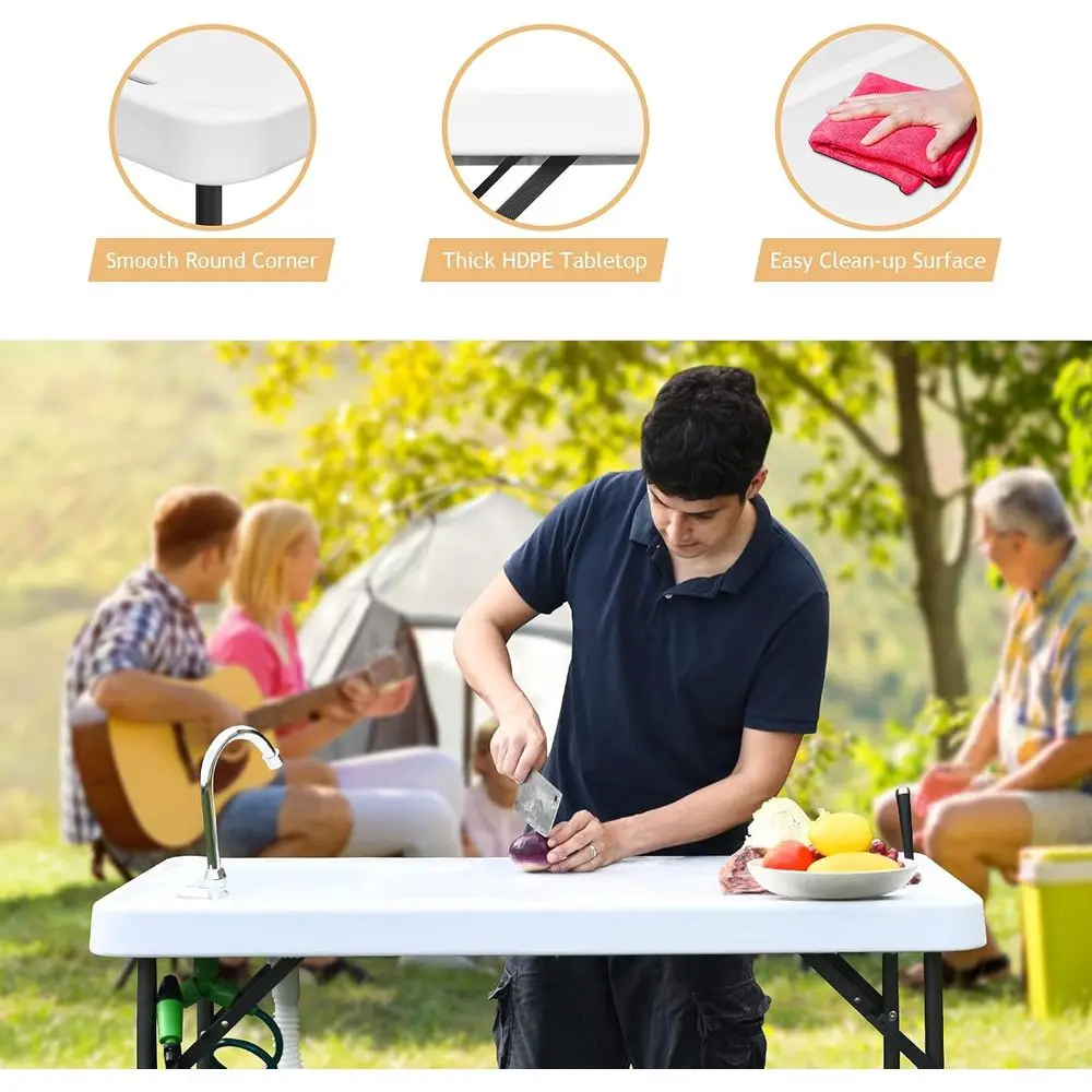 Portable Heavy-Duty Outdoor Ca - đánh giá và giá Outdoor Camping Sink