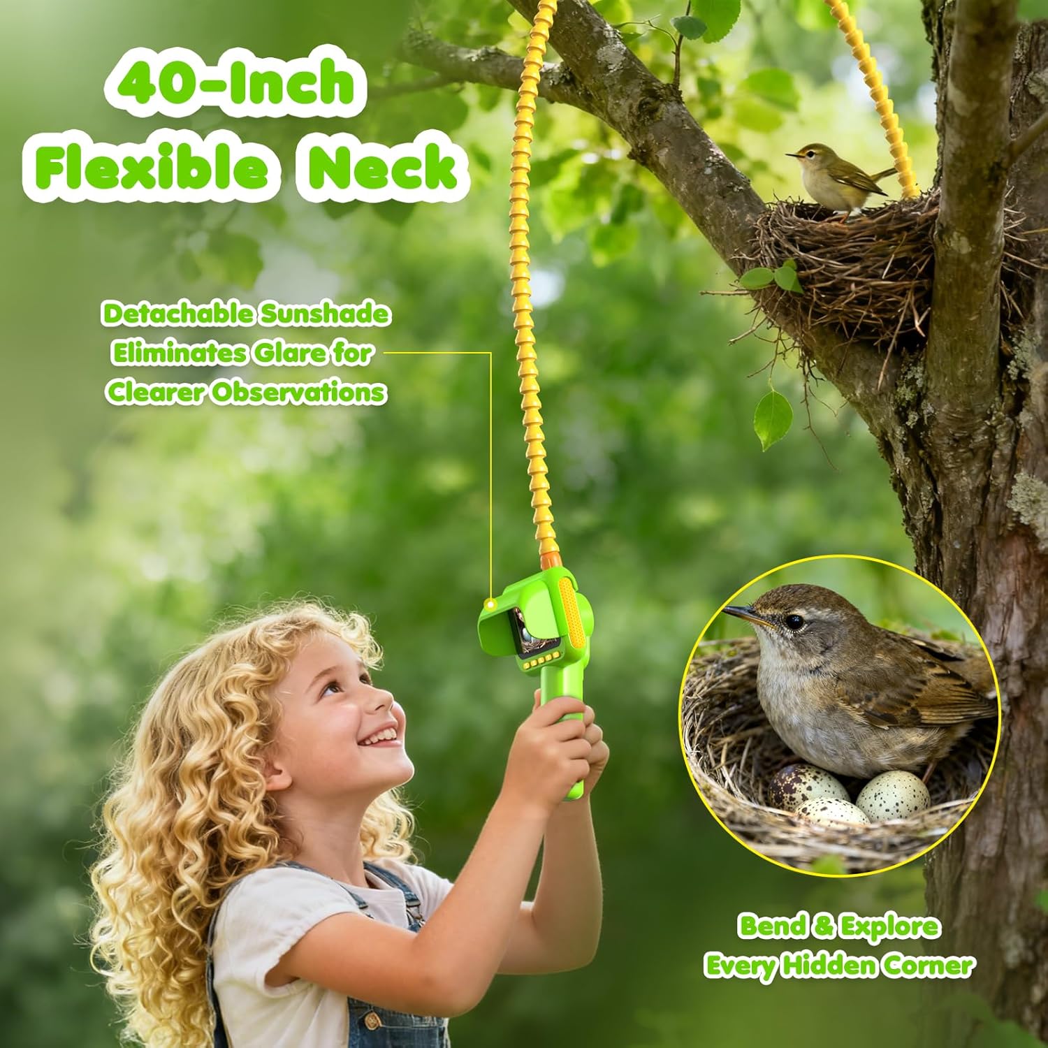 Endoscope for Kids, Borescope  - đánh giá và giá Outdoor Camping For Kids