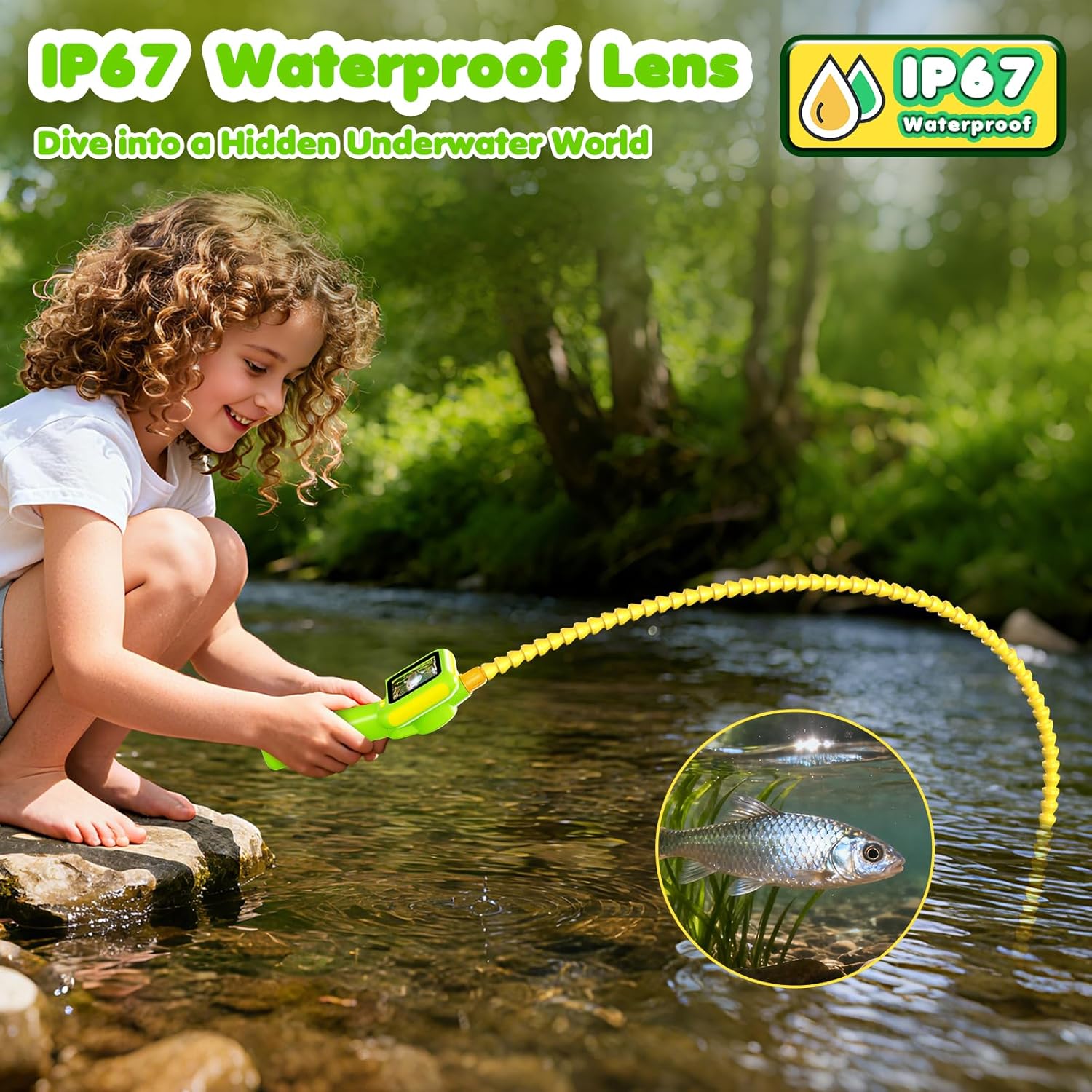 Endoscope for Kids, Borescope  - đánh giá và giá Outdoor Camping For Kids