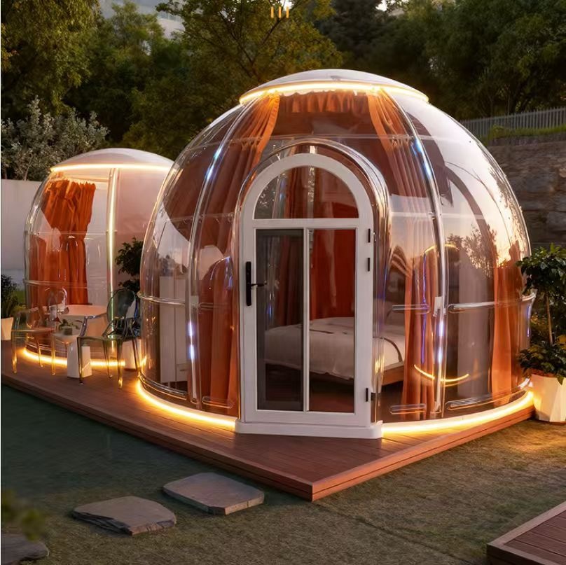 Transparent Bubble Dome Starry - đánh giá và giá Outdoor Camping And Glamping