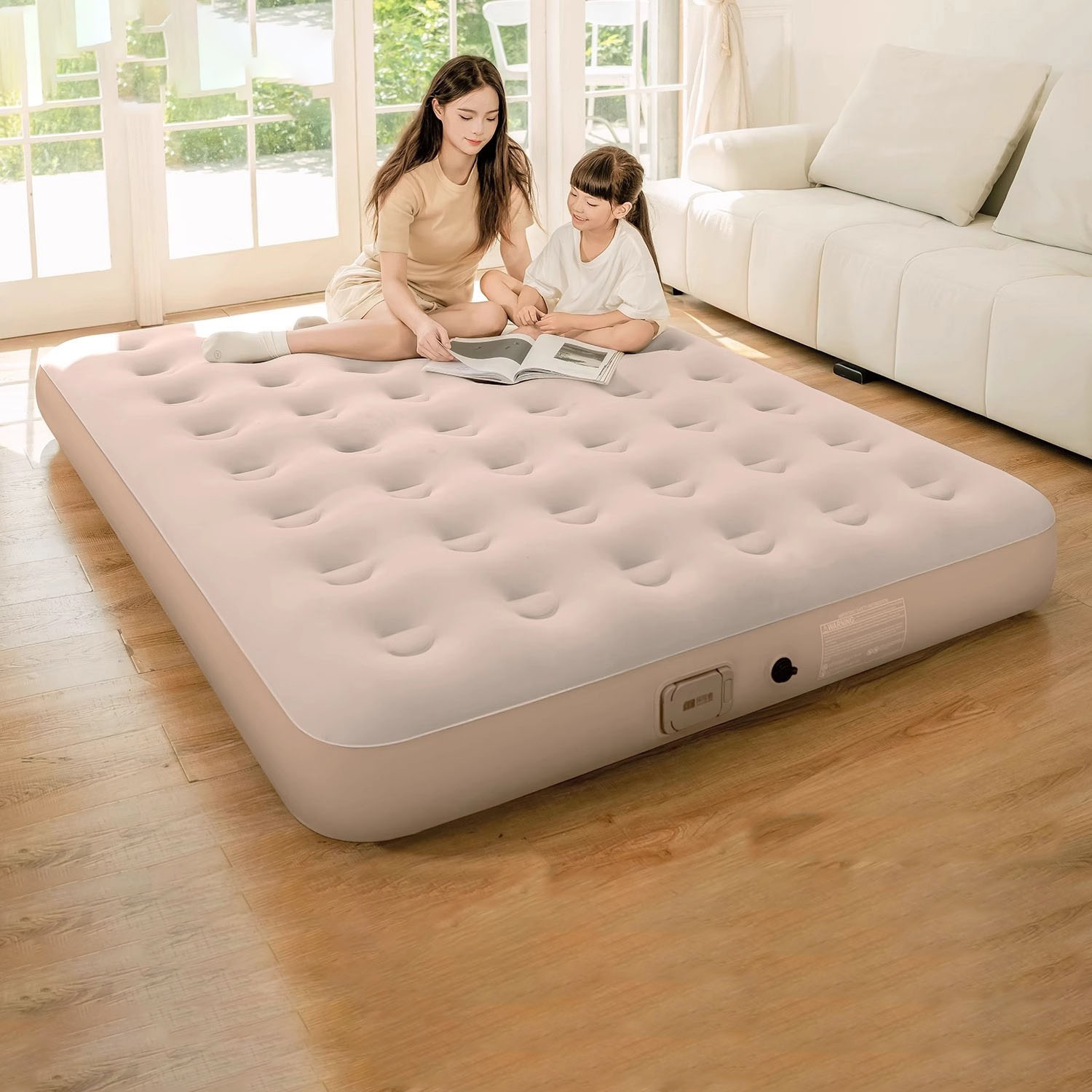 Air Mattress Built-in Pump Sel - đánh giá và giá Camping Outdoor Or Indoor