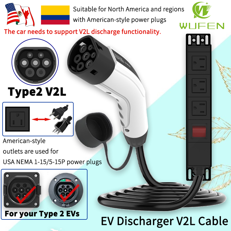 WUFEN Portable Type 2 V2L Cabl - đánh giá và giá Outdoor Camping Vehicle