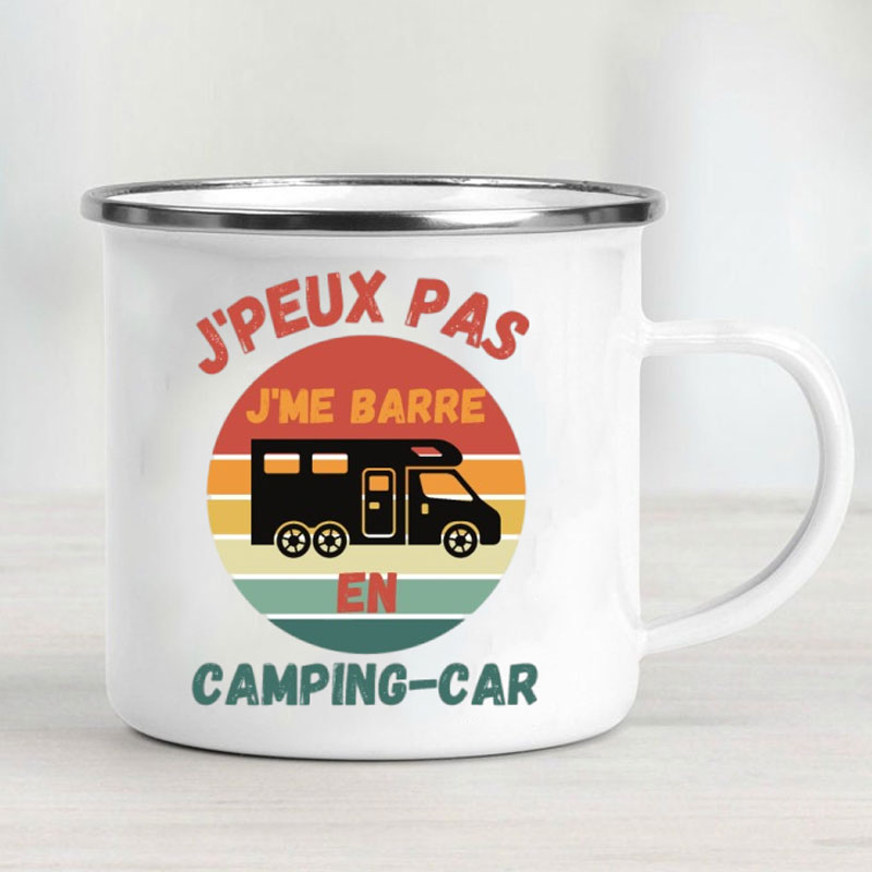 Camping Car Enamel Mug Adventu - đánh giá và giá Outdoor Camping Ideas