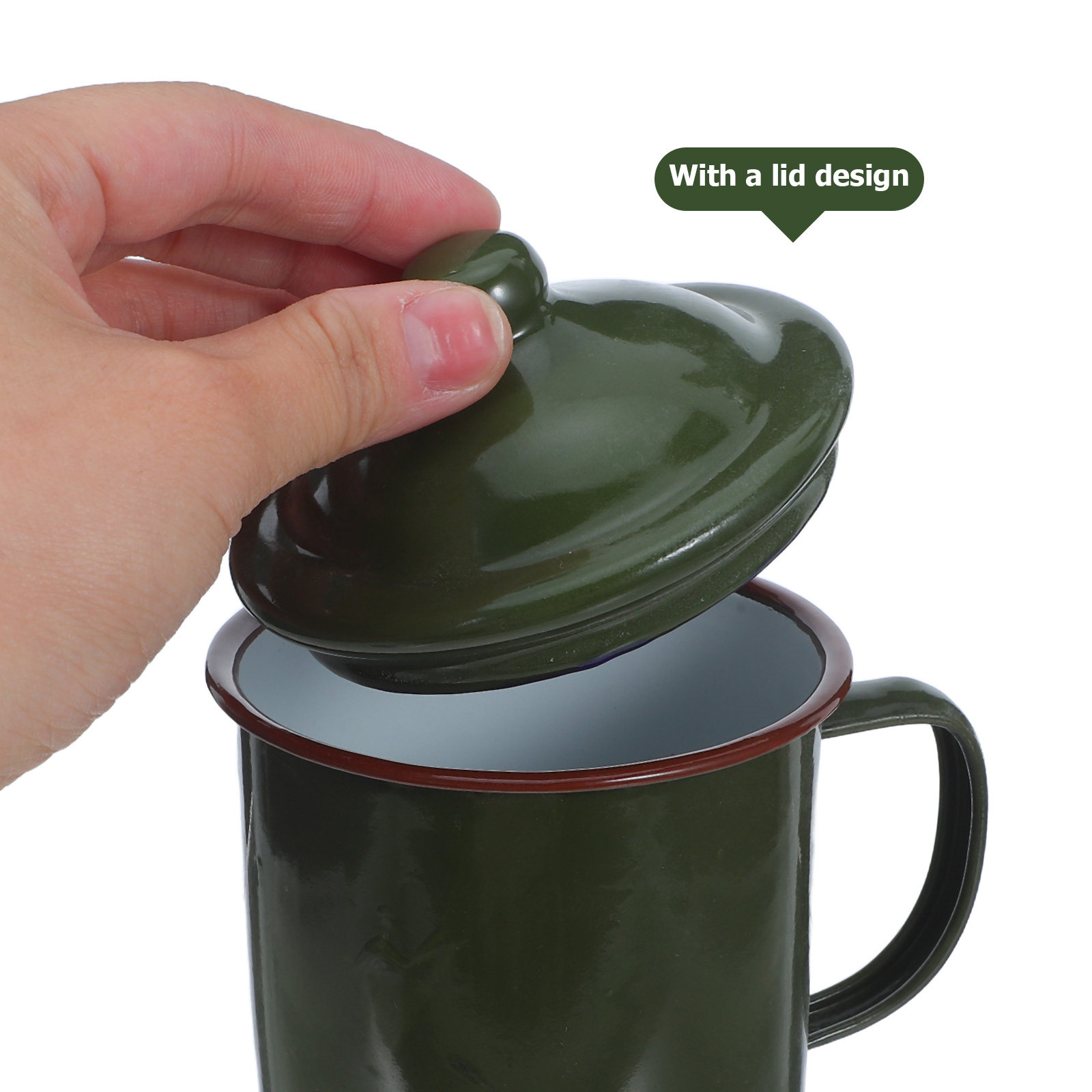 Vintage Enamel Mug Retro Campi - đánh giá và giá Outdoor Camping Ideas