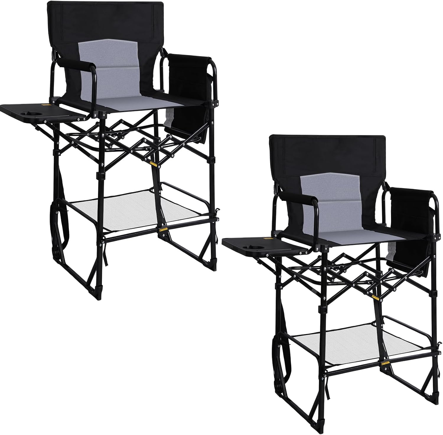 2 Pack Extra Tall Folding Camp - đánh giá và giá Outdoor Camping Table With Storage