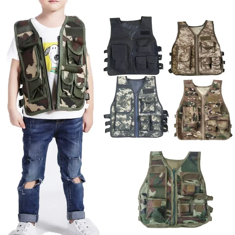Kids Tactical Vest Army Fans O - đánh giá và giá Outdoor Camping Kids Activities