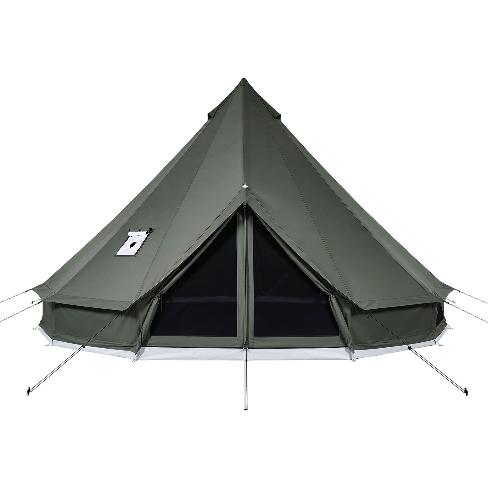 Canvas Bell Tent, 4 Seasons 16 - đánh giá và giá Outdoor Yurt Camping
