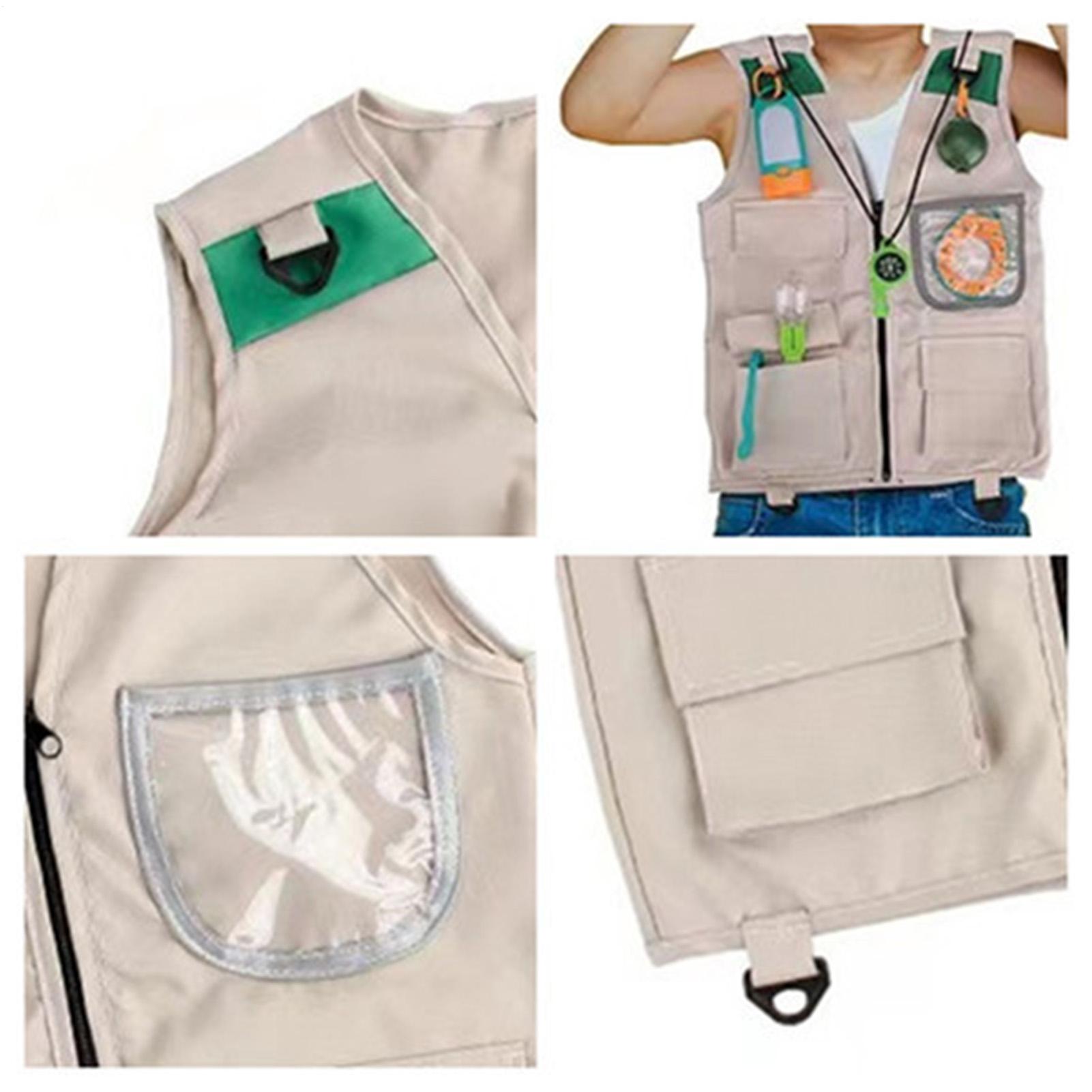 Kids Fishing Vest Sleeveless C - đánh giá và giá Outdoor Camping Kids Activities
