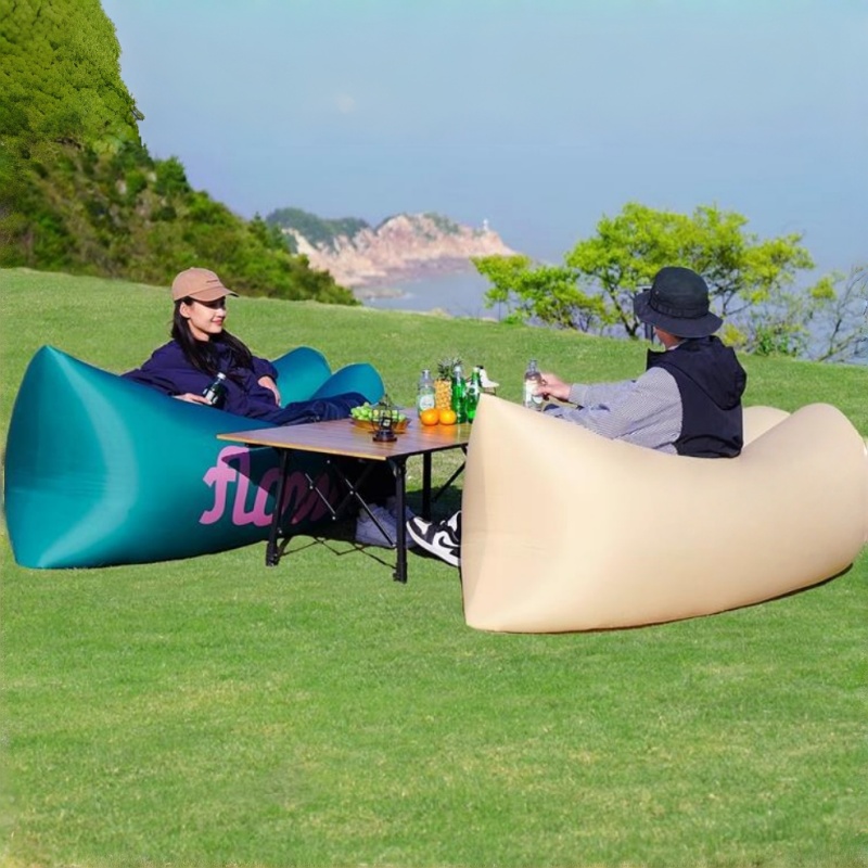 Portable Inflatable Air Sofa L - đánh giá và giá Outdoor Camping Mat Waterproof