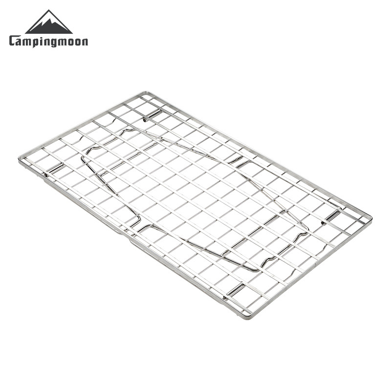CAMPINGMOON Stainless Steel Li - đánh giá và giá Outdoor Camping Table With Storage