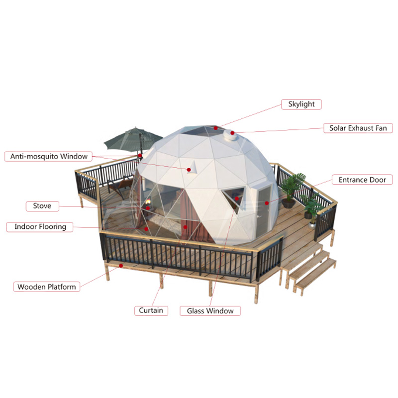 Luxury Customized Size Outdoor - đánh giá và giá Outdoor Camping And Glamping